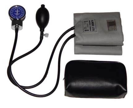 Sphygmomanometer w/ Calibrated Cuff & Gauge - Adult Size Cuff