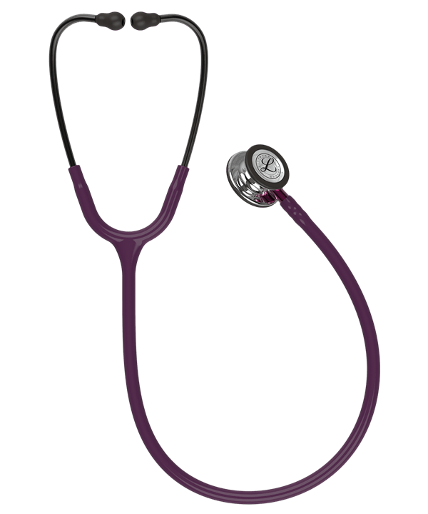 Littmann Classic III Stethoscope - Standard Finish Plum Tube
