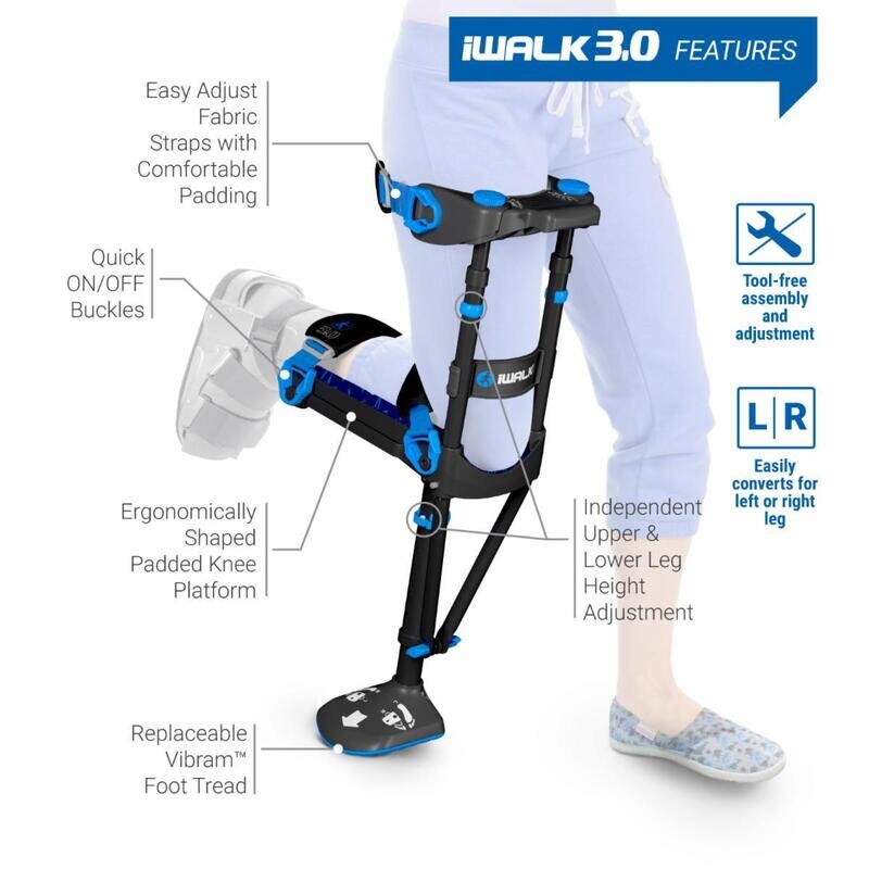 iWalk 3.0 - Hands Free Crutch