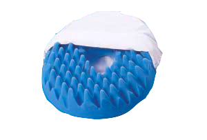 Eggcrate Ring Cushion with Navy Cover