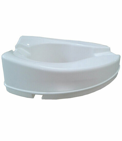 2&#39;&#39; Raised Toilet Seat (For Round Toilets)