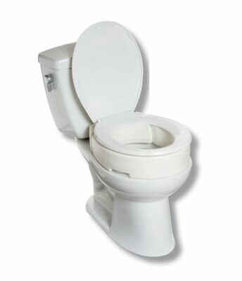3.5&quot; Raised Toilet Seat (For Round Toilets)