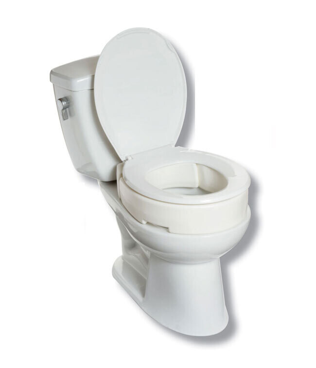 3.5&quot; Raised Toilet Seat (For Elongated Toilets)