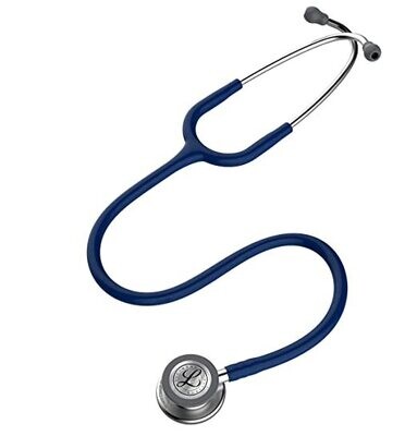 Littmann Classic III Stethoscope - Standard Finish Navy Blue Tube