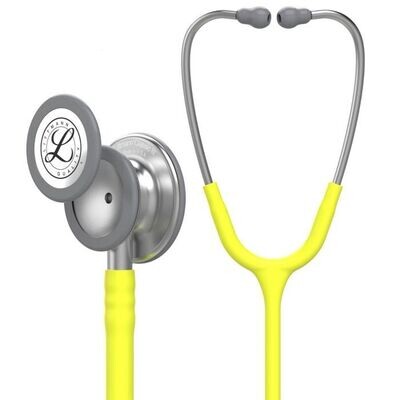 Littmann Classic III Stethoscope - Standard Finish Lemon Lime Tube