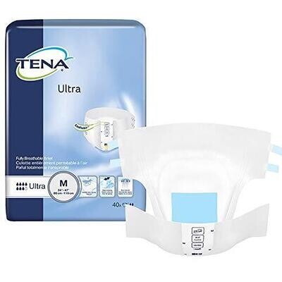 EACH PACKAGE - 67200 - TENA Ultra Medium Brief - 40/Pkg