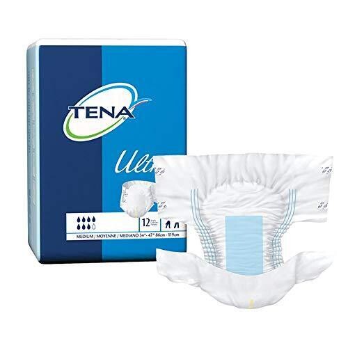 FULL CASE - 67200 - TENA Ultra Medium Brief - 2Pkgs/Case