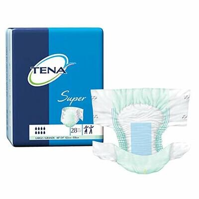 FULL CASE - 67501 - TENA Super Large Brief - 2Pkgs/Case