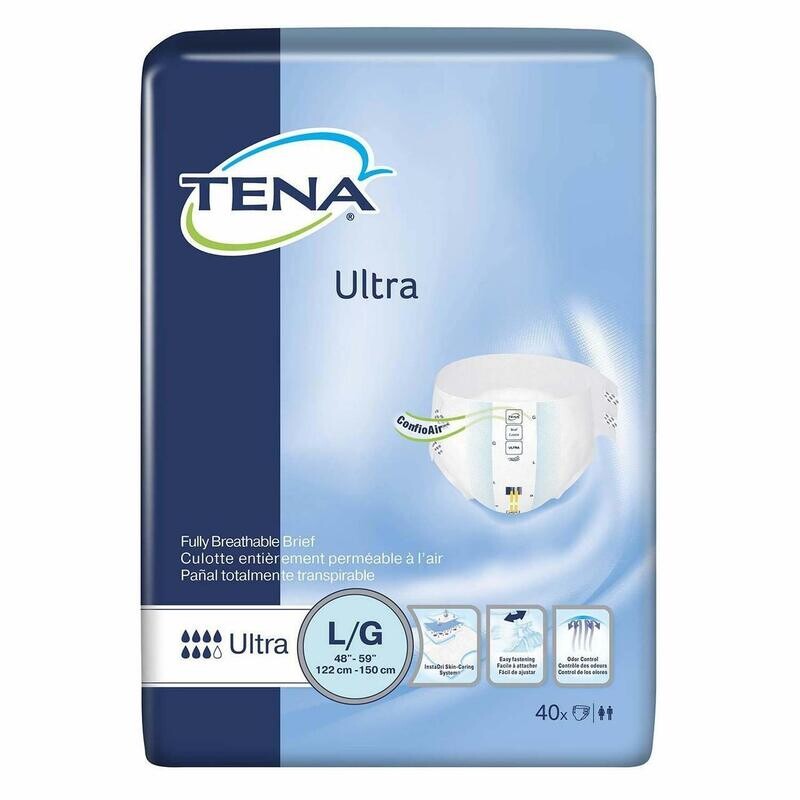 FULL CASE - 67300 - TENA Ultra Large Brief - 2Pkgs/Case