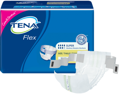 FULL CASE - 67806 - TENA Flex Super Size 16 - 3Pkgs/Case