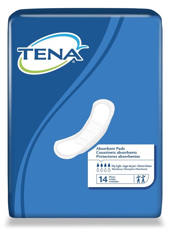 FULL CASE - 62326 - TENA Daylight Pad - 6Pkgs/Case