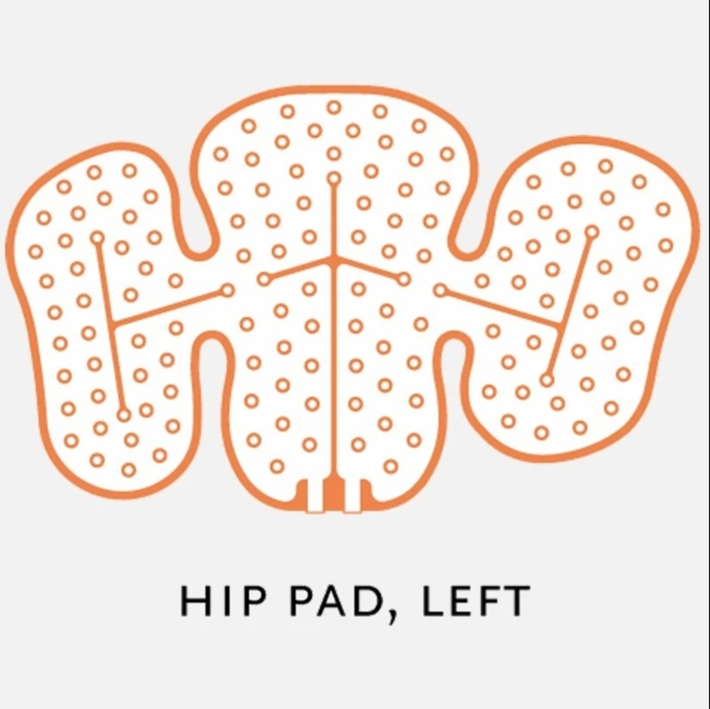 Cold Rush Left Hip Pad