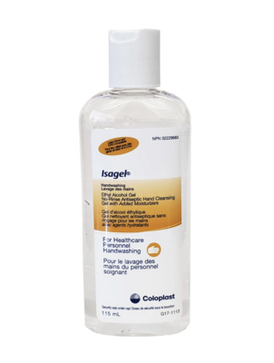 Isagel Antiseptic No-Rinse Hand Gel — 115ml