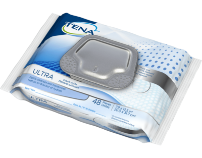 TENA Wet Wipe - Un-Scented (Package of 48)