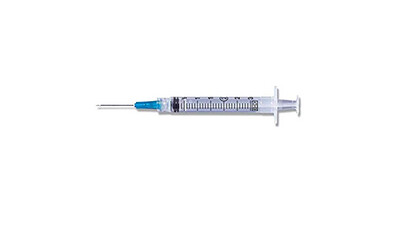 Needle & Syringe 25g x 5/8'' (3ml)
