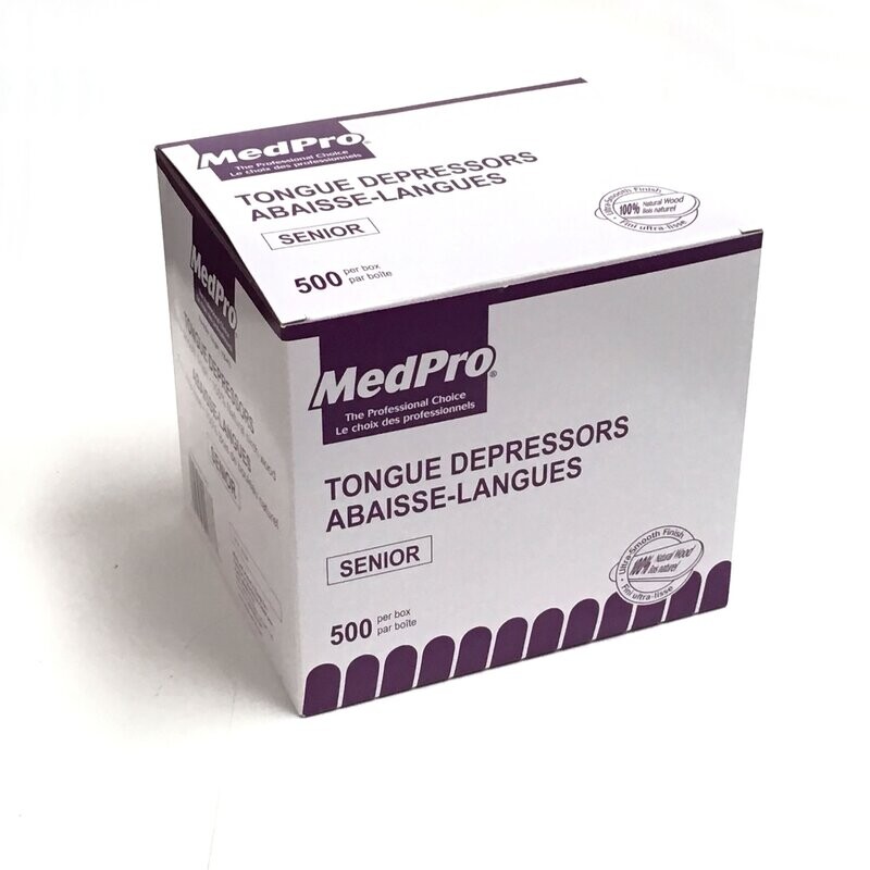 Senior Tongue Depressors (Box of 500)
