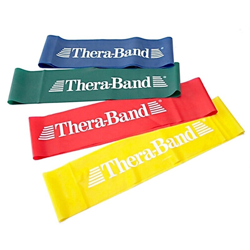 TheraBand Professional Resistance Band Loop -  Yellow /Light