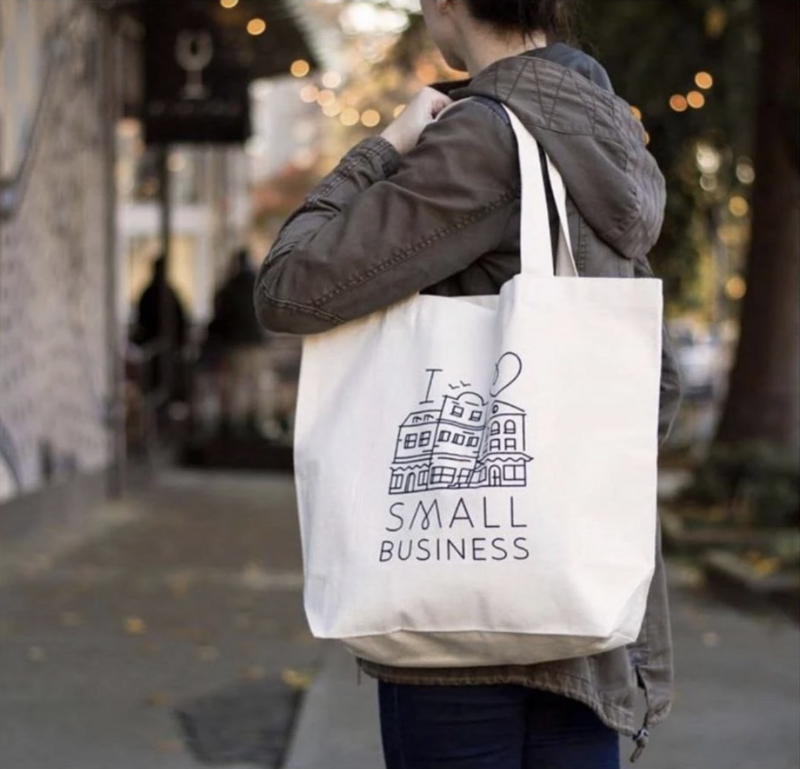 Small Business Tote Bag