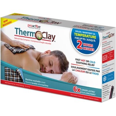 Thermo Clay Compress Pad - Rectangle Blue