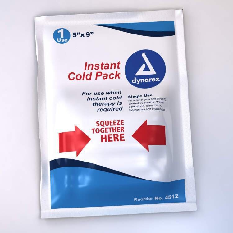 EACH - Instant Cold Packs - 5'' x 9''