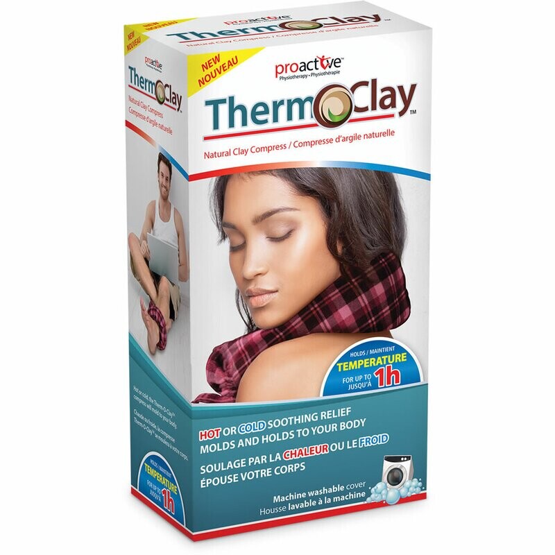 Thermo Clay Compress Pad - Round Pink