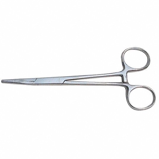Locking Handle Forcep - Straight Tip - 14cm