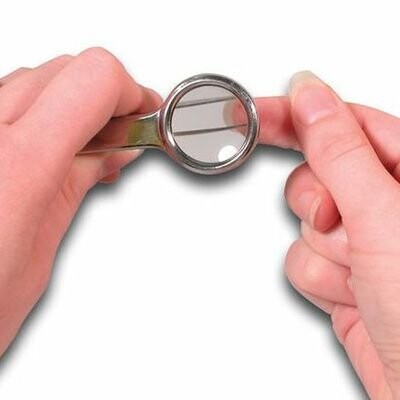 Magnifier with Tweezer