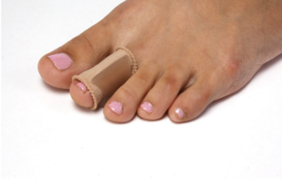 Toe Spreader with Ribbed Fabric Loop