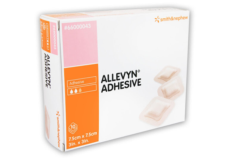 Allevyn Adhesive Bandage - 3&#39;&#39; x 3&#39;&#39; (Box of 10)