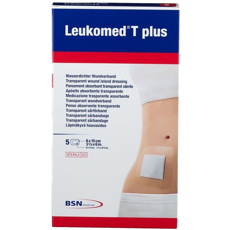 Leukomed TPlus 8cm x 15cm (Box of 5)