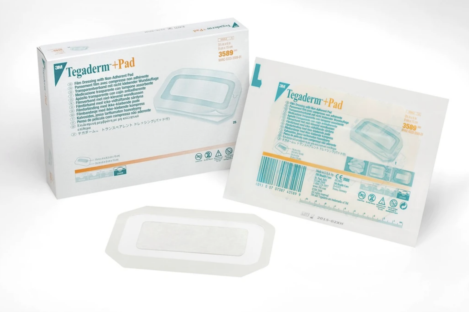 Tegaderm+Pad - 9x15 cm -  3589