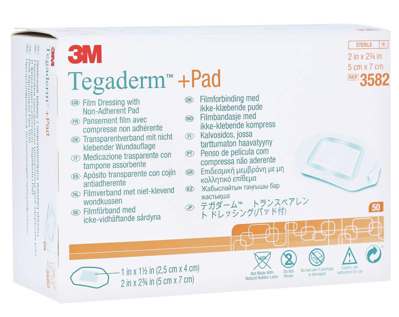 Tegaderm+Pad - 5x7 cm - 3582