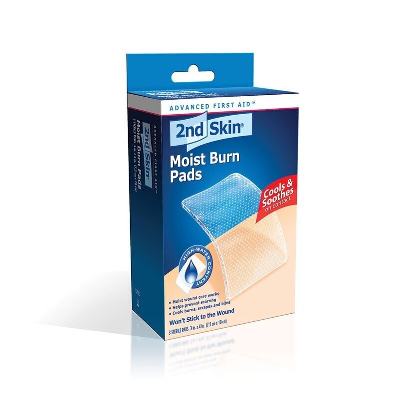 2nd Skin Moist Burn Pads - 3''x4''