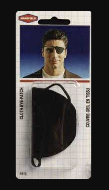 Eye Patch - Black Cloth