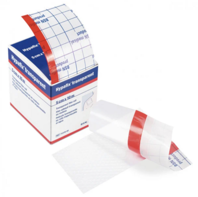 Hypafix Transparent Tape Roll - 5cm x 10m