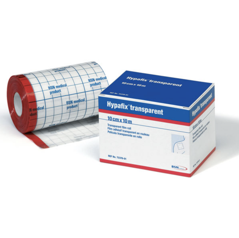 Hypafix Transparent Tape Roll - 10cm x 10m