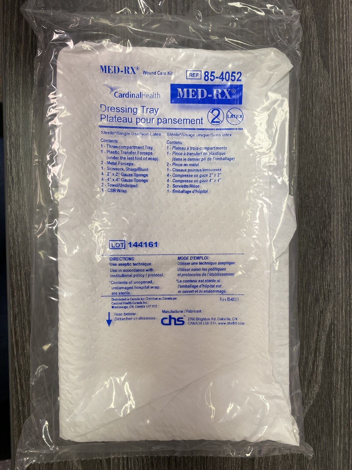 MED-RX Dressing Tray w/ Scissors (85-4052N)