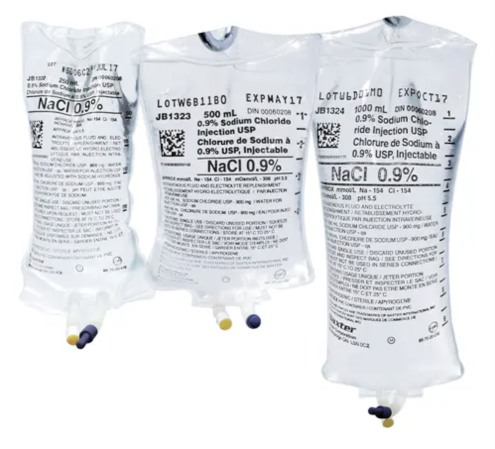 Saline Bag - 1000ml