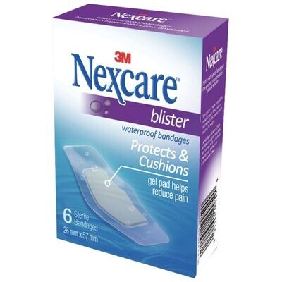 Nexcare Waterproof Blister Bandage (Box of 6)