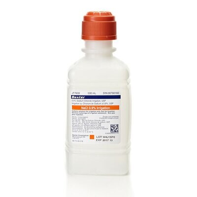 Normal Saline 0.9% - 500 ml Bottle