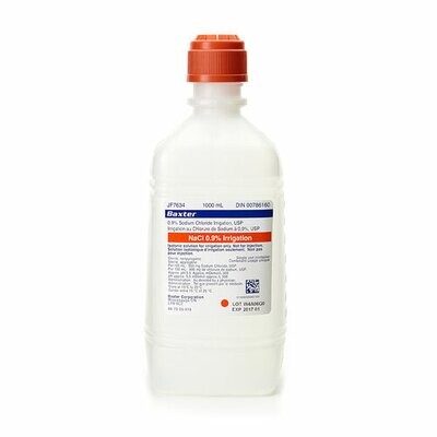Normal Saline 0.9% - 1000 ml Bottle