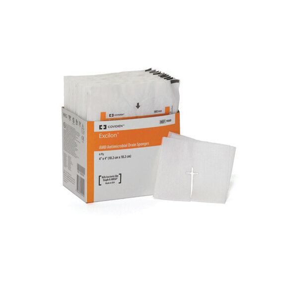 AMD Excilon IV Drain Sponge 4"x4" (Box of 50)