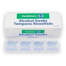 Alcohol Swabs (Box of 200)