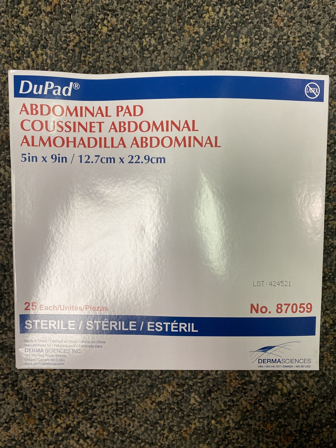 Abdominal Pad - 5'' x 9''