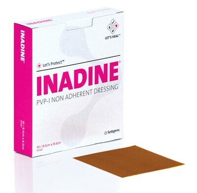 Inadine Non-Adherant Dressing PVP-I