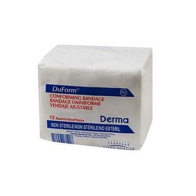 Non-Sterile Conforming Bandage Roll -  3'' (Package of 12)
