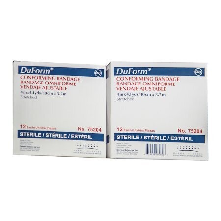 Sterile Conforming Bandage Roll - 4'' (Package of 12)