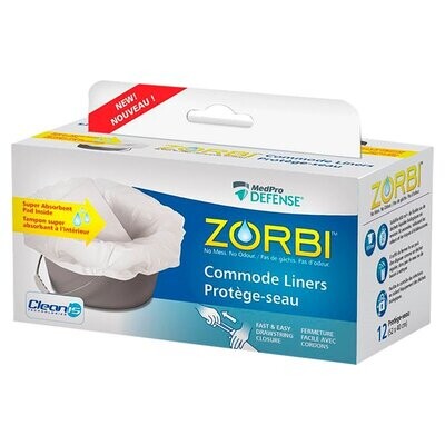 Commode Liners 12/Box