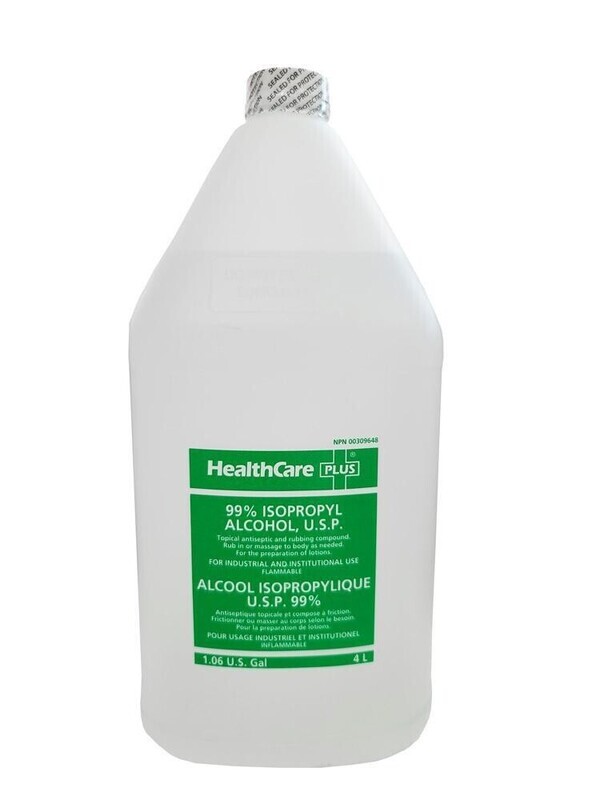 99% Isopropyl Alcohol - 1 Gallon