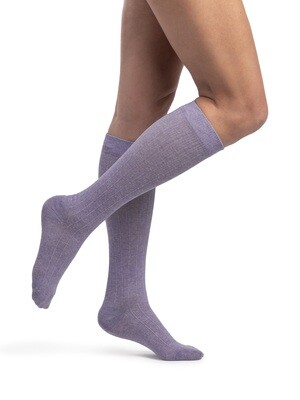 Sigvaris Compression Stockings - Women - Linen - Calf High - 15-20mmHg